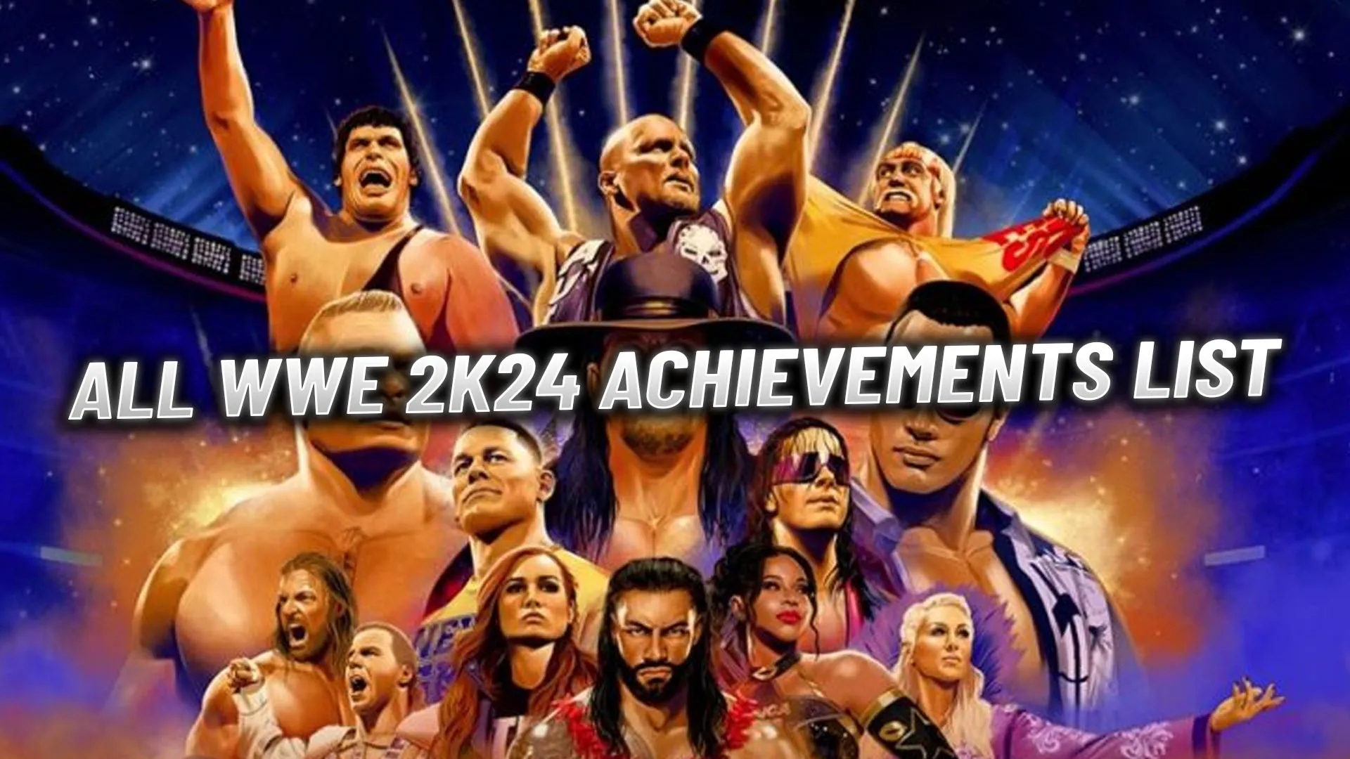 WWE 2K24 のすべての実績リスト