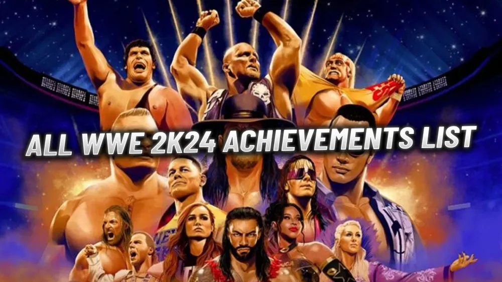 WWE 2K24: All Achievements List