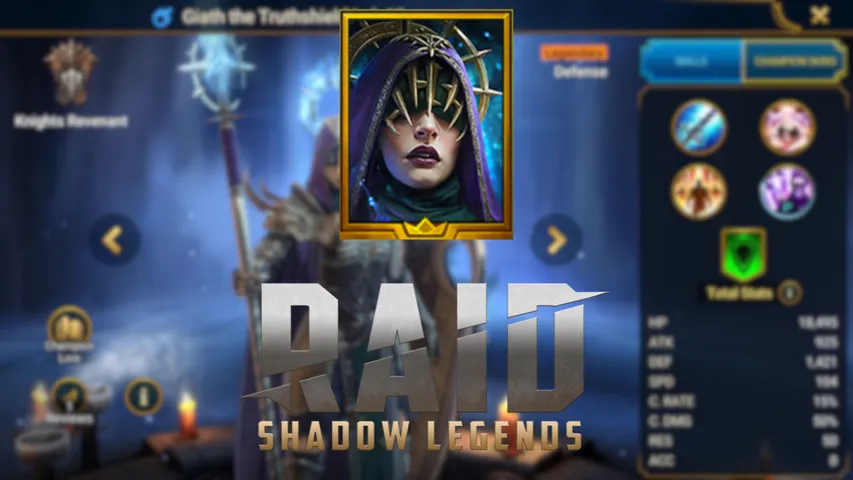 RAID Shadow Legends: New Champion - Giath the Truthshield Skills & More