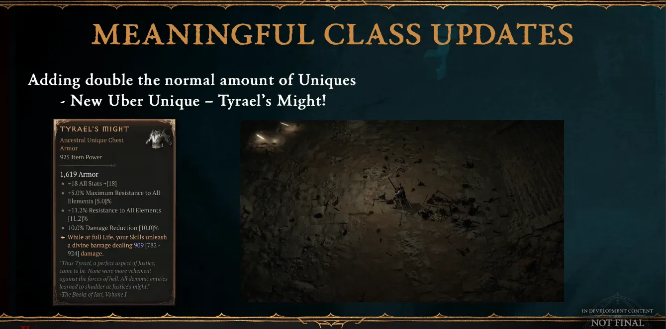 Diablo 4 New Unique Item