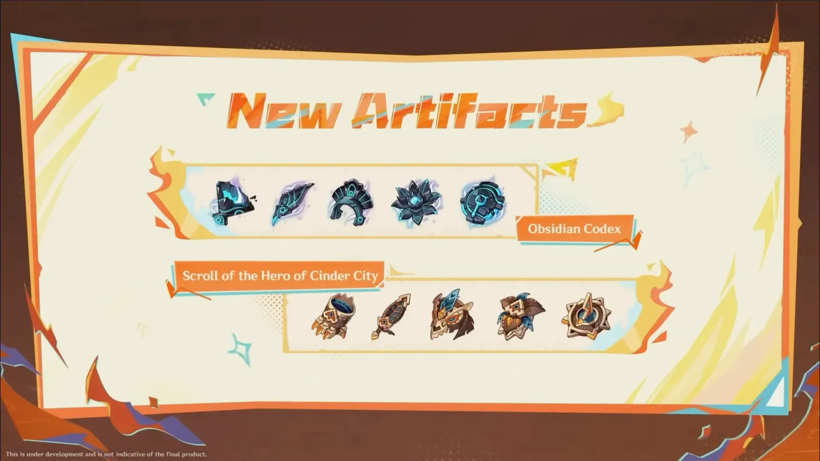 Genshin Impact 5.0 New Artifact Sets