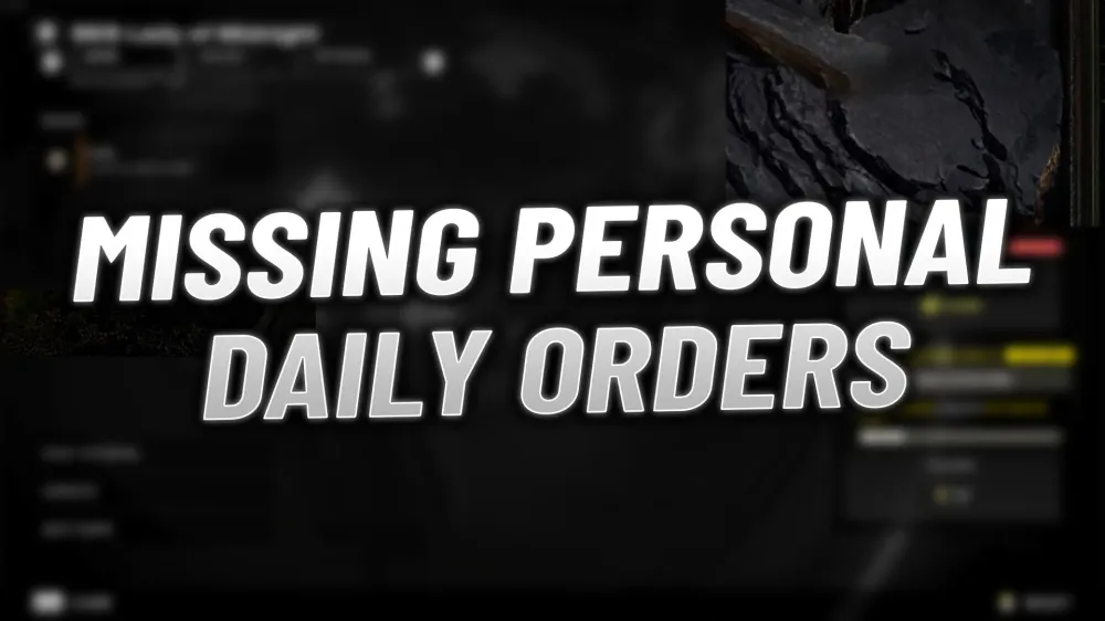 Helldivers 2: Missing Daily Personal Order
