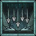 Diablo 4 Rain of Arrows Skill Icon