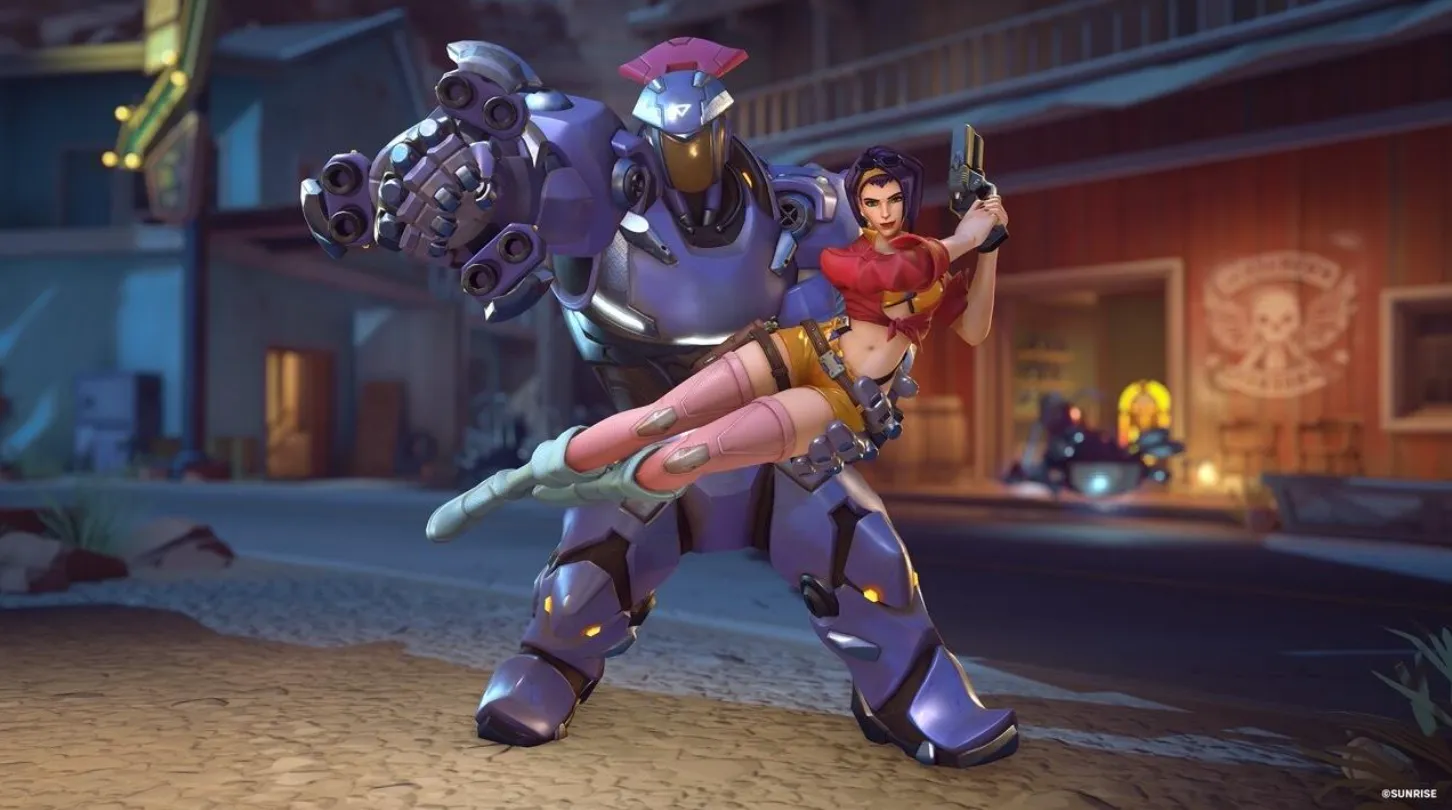 Overwatch 2 x Cowboy Bebop Collab: New Themed Cosmetics and Free Ein Wrecking Ball Legendary Skin Faye Valentine Ashe