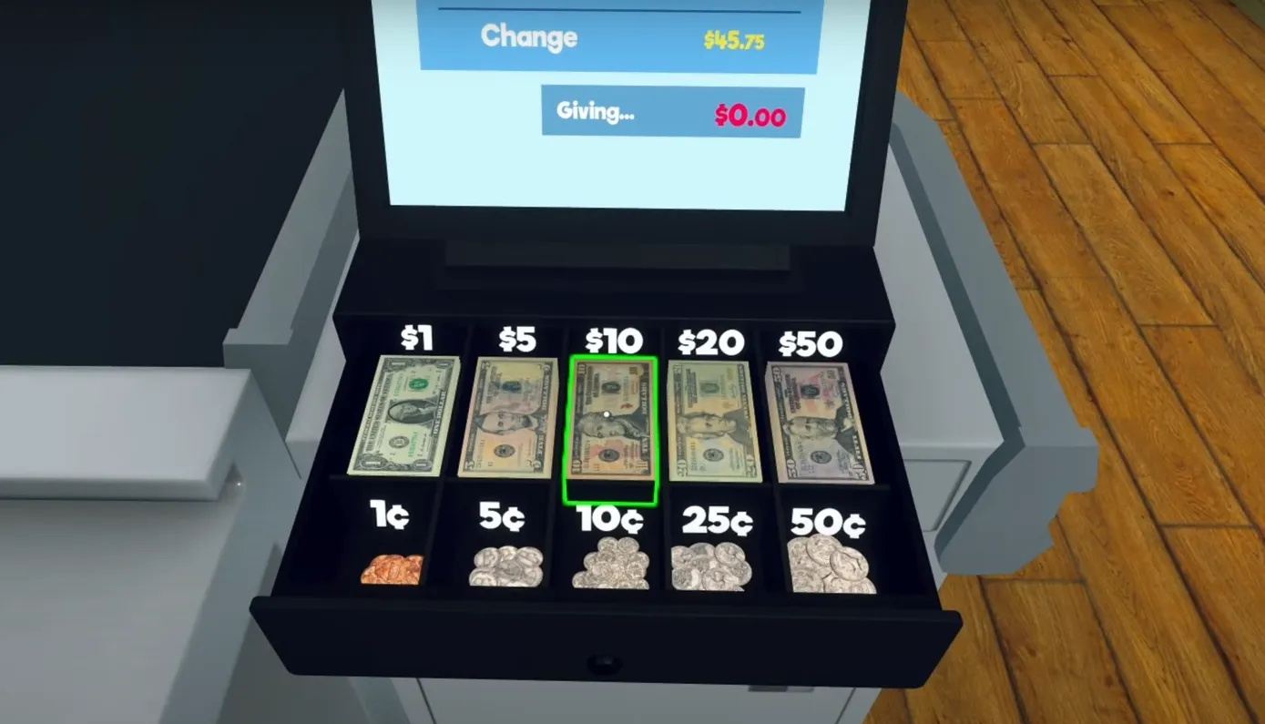 Supermarket Simulator Cashier Should you get how to get cashier money change