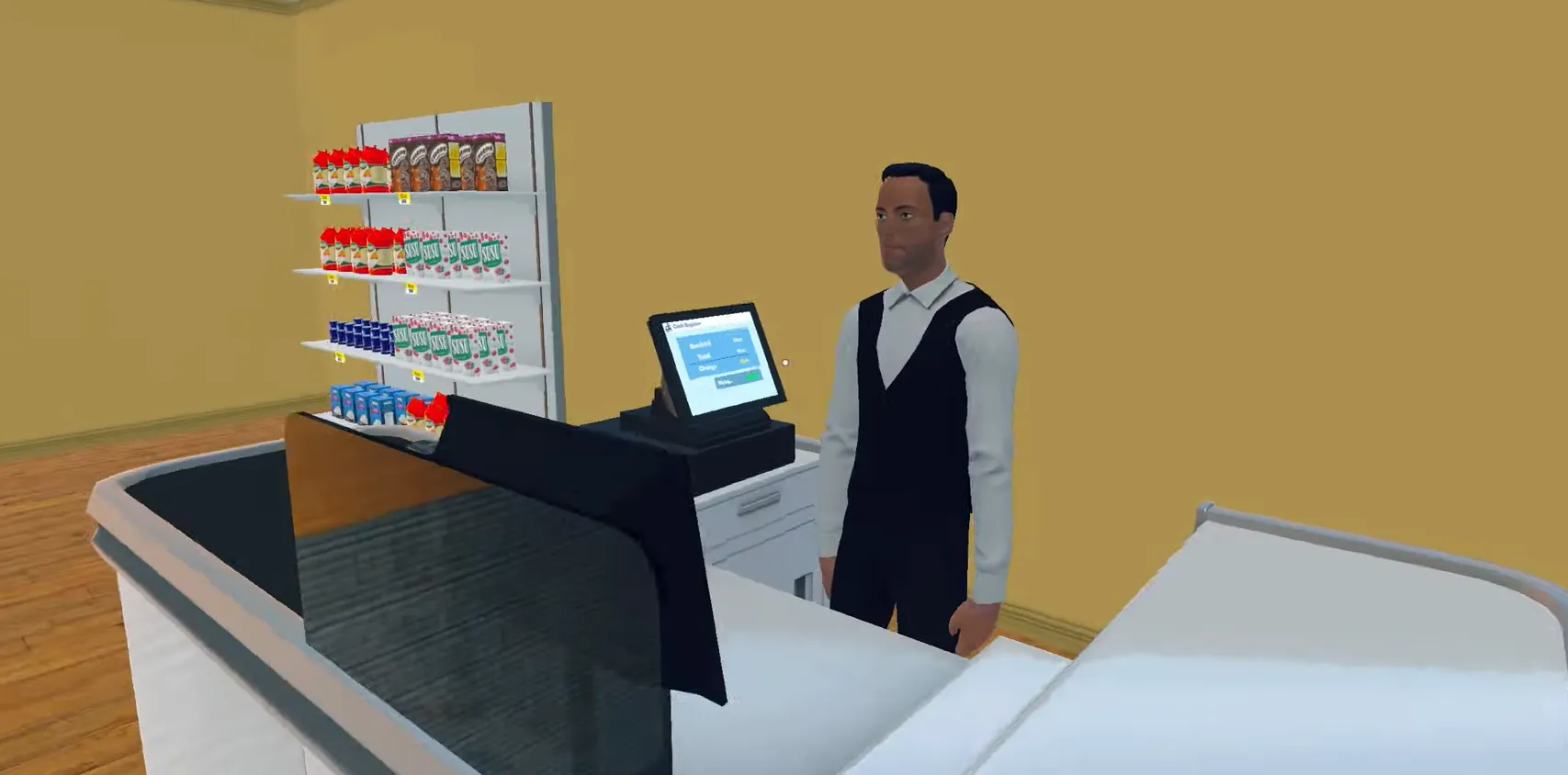 Supermarket Simulator Cashier Should You Get a Cashier Clients Support