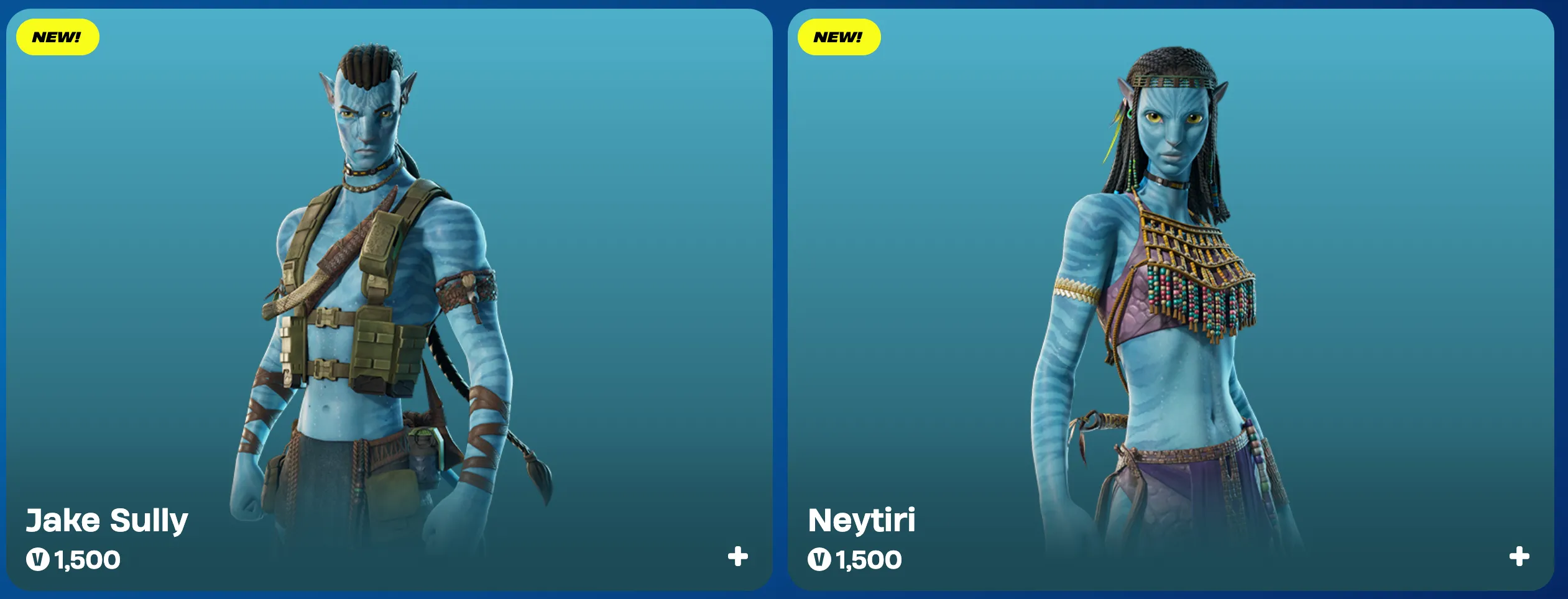 Fortnite x Avatar Collab