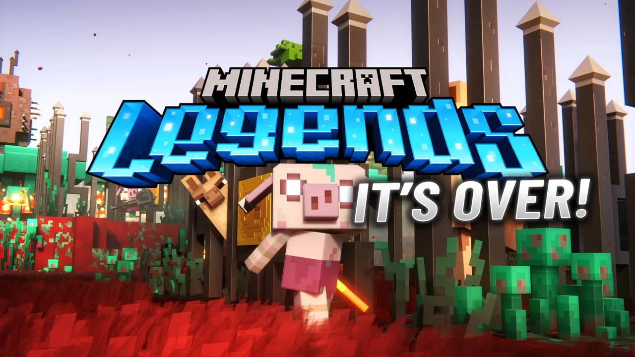 Minecraft Legends is Over - End of Development