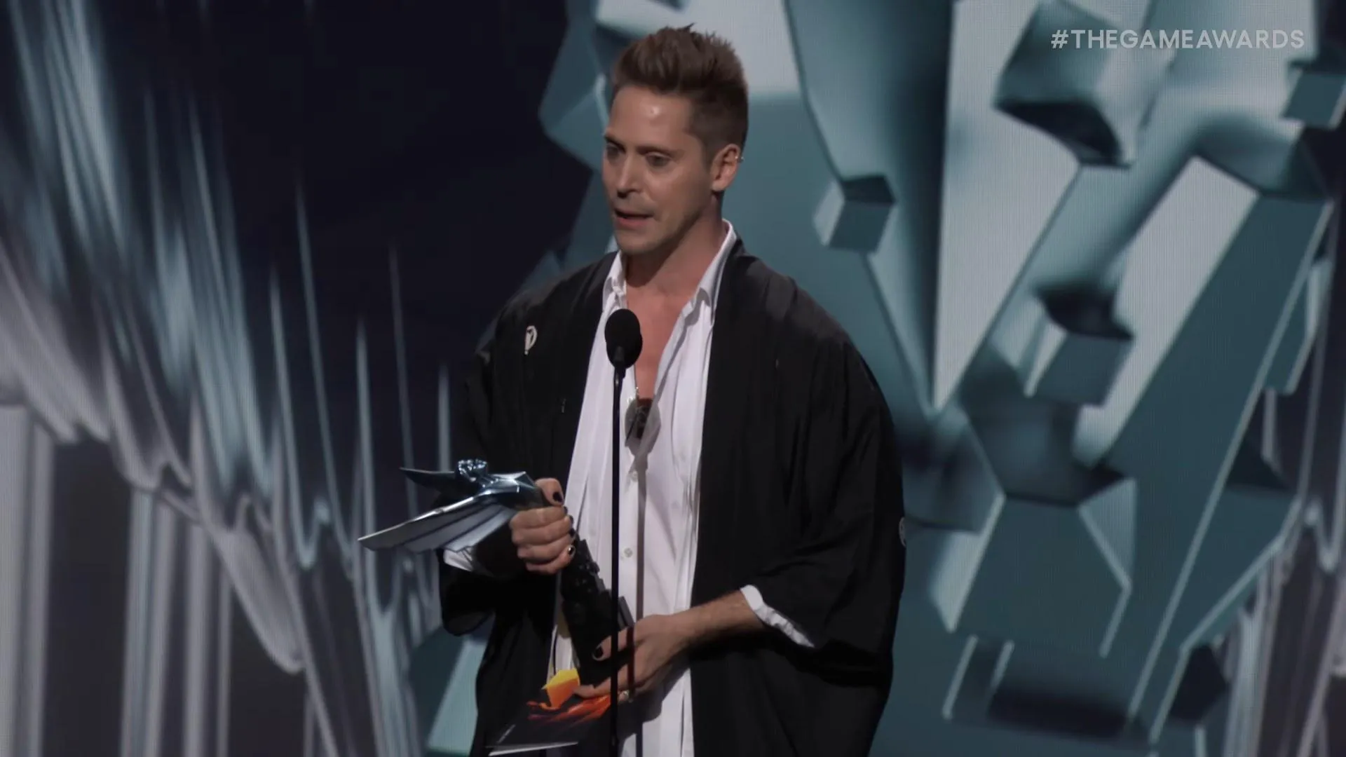 Christopher Judge Wins Best Performance Award as KRATOS - The Game Awards  2022 (Full Speech) 