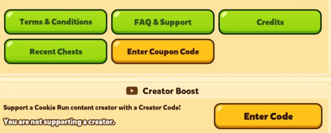 Redeem codes in Cookie Run: Kingdom