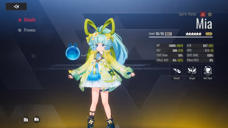 Etheria Restart: Mia Character Overview