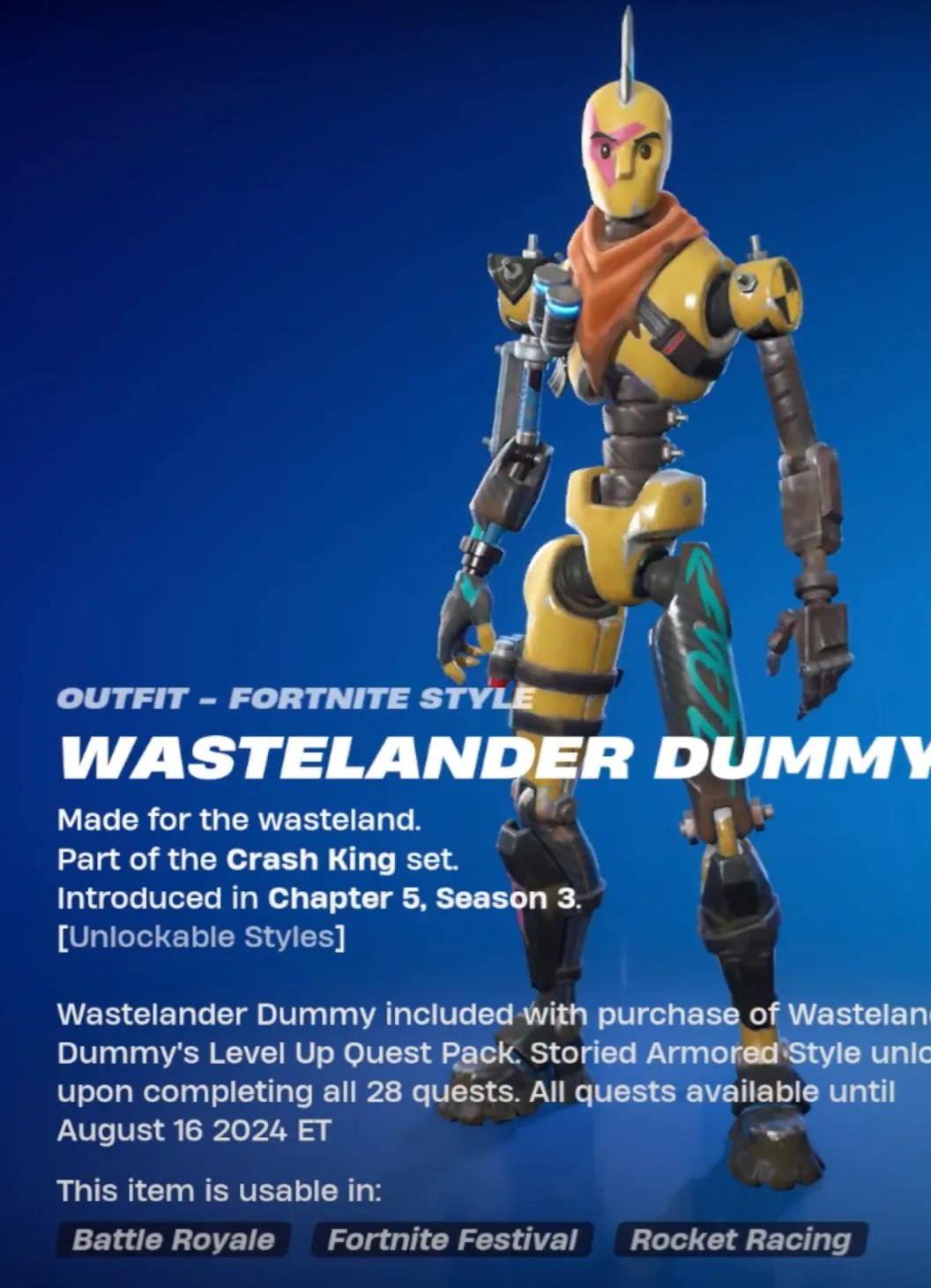 Wastelander Dummy