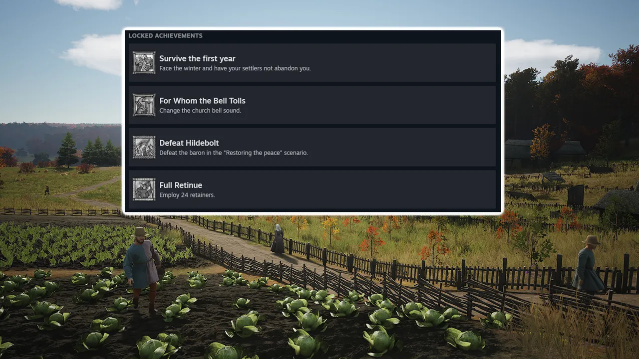 Manor Lords: List of All Achievements & How to Get Them