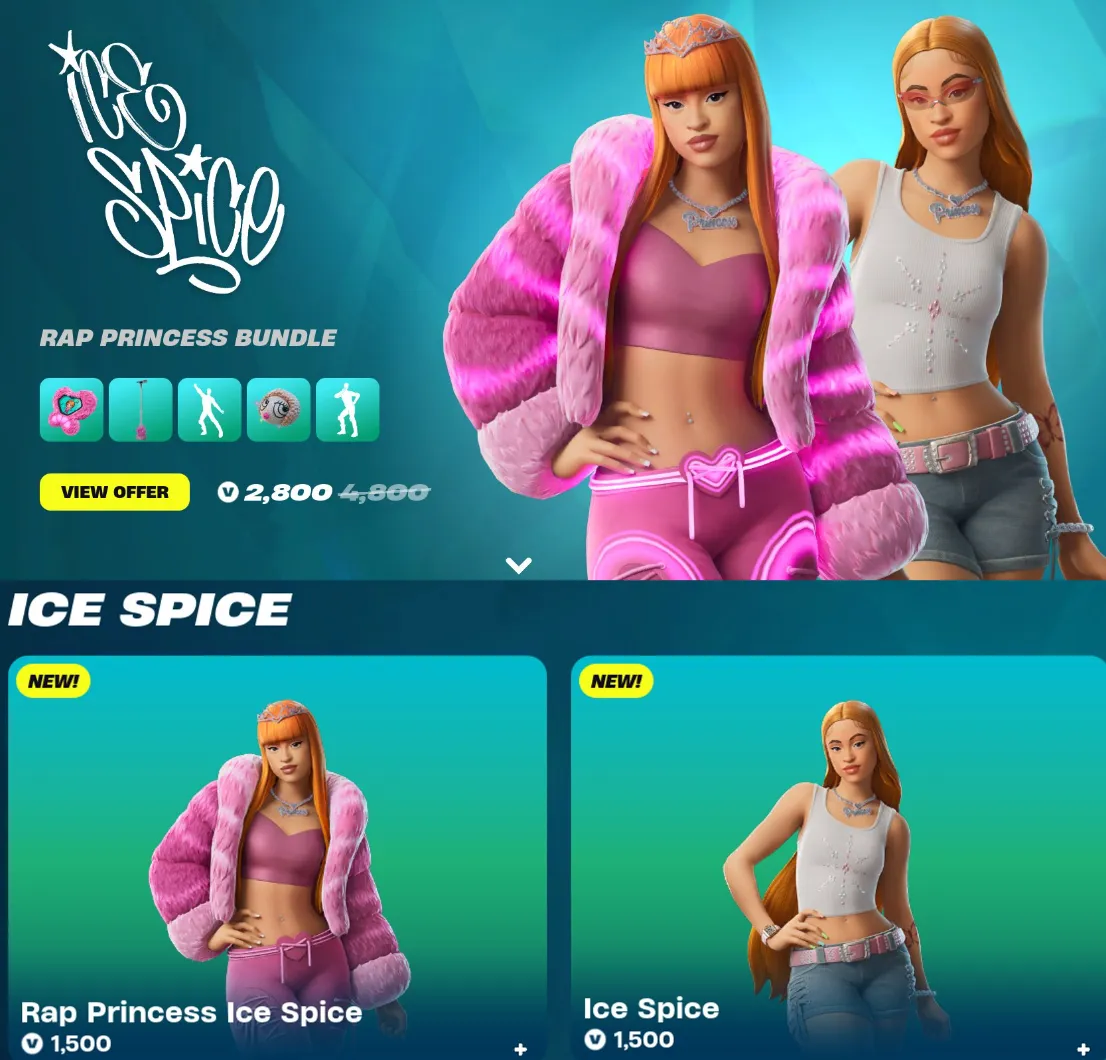 Ice Spice Fortnite