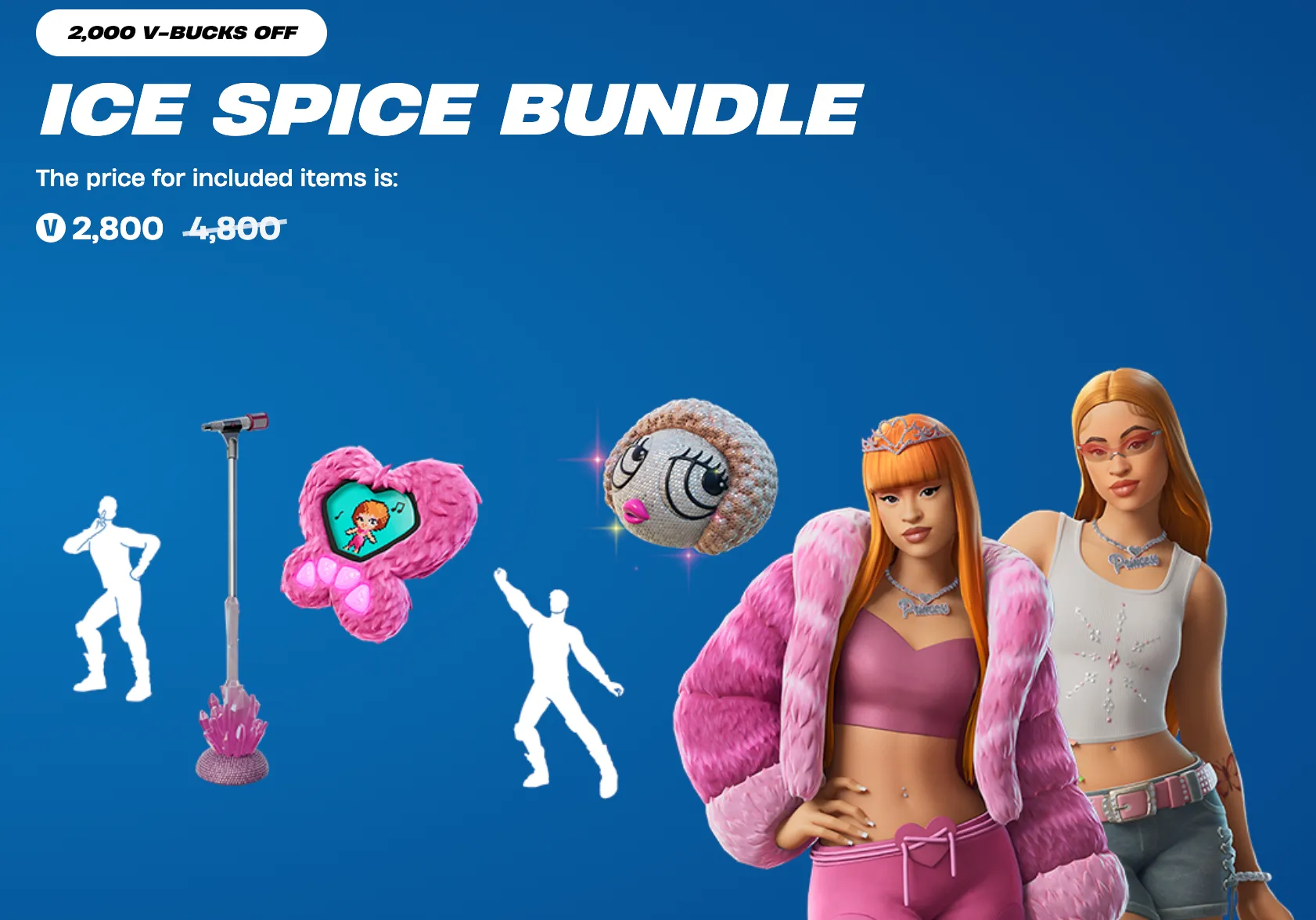 Ice Spice x Fortnite Outfit