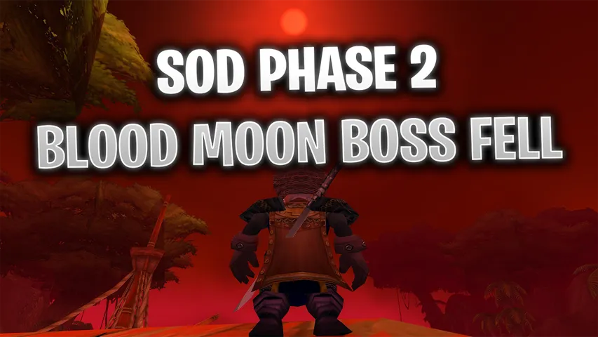 WoW SoD Phase 2: Blood Moon PvP Event Boss Killed By Players
