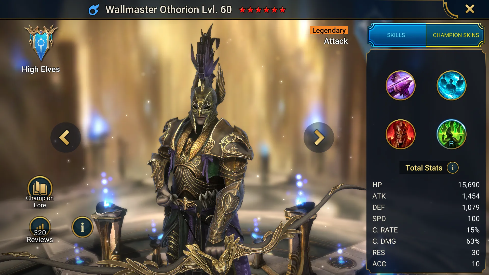 RAID Shadow Legends: Wallmaster Othorion Best Build Guide