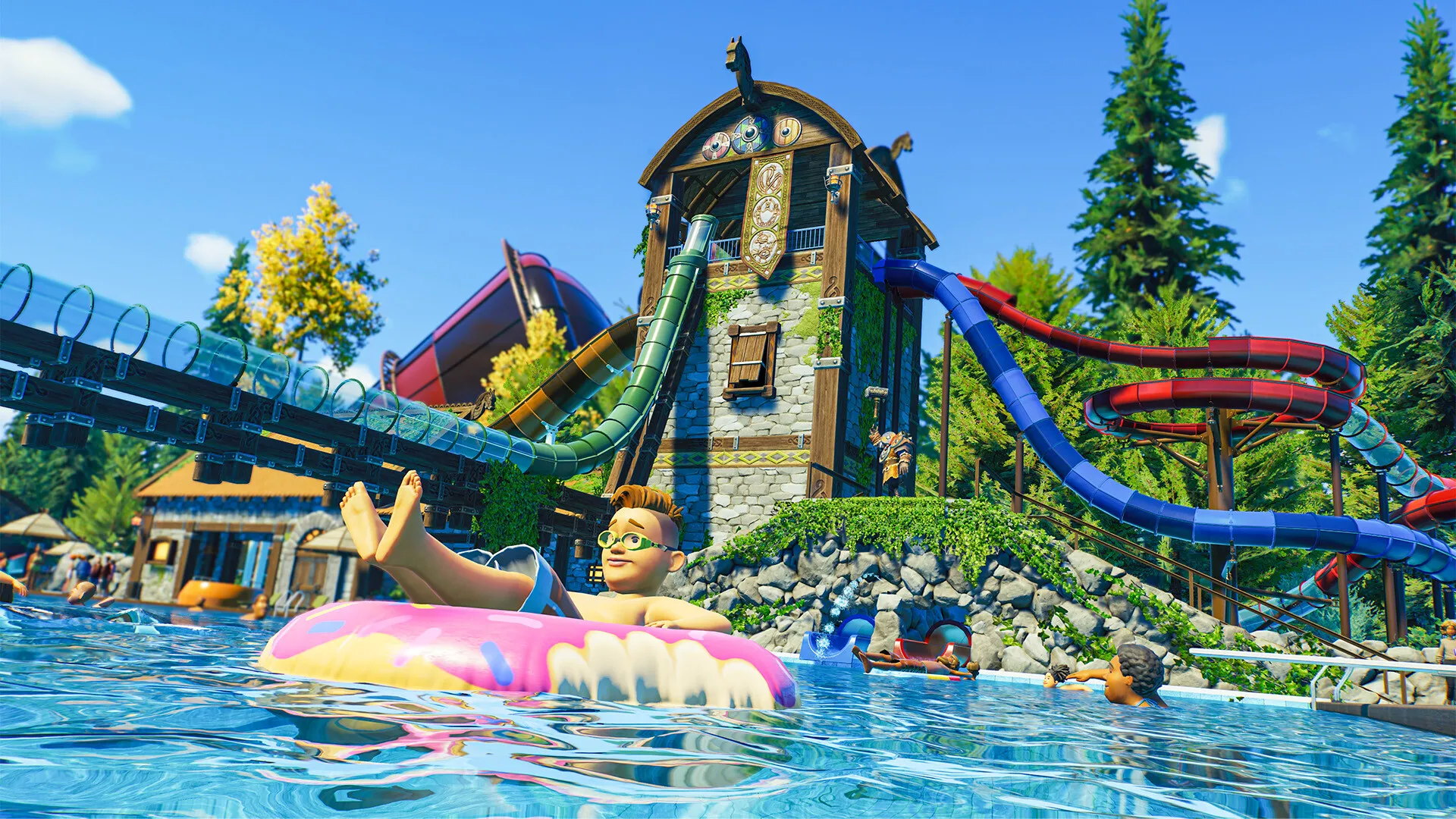 Planet Coaster 2 - How To Make A Pool