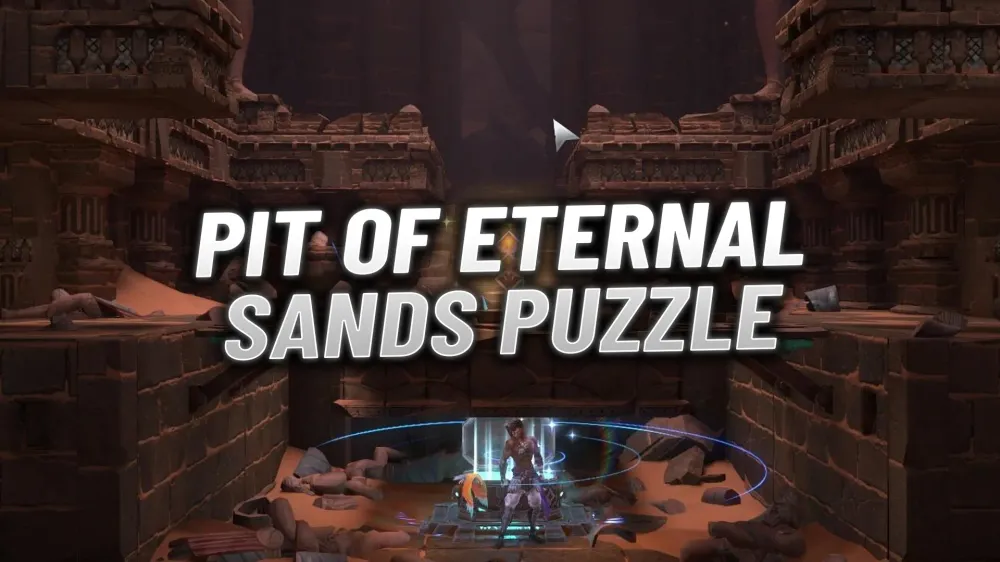 How To Solve Pit of Eternal Sands Hidden Chest Puzzle in Prince of Persia: The Lost Crown