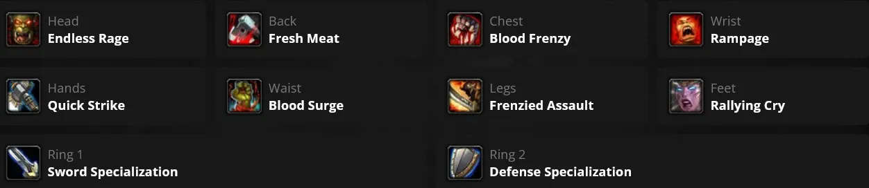Fury Warrior