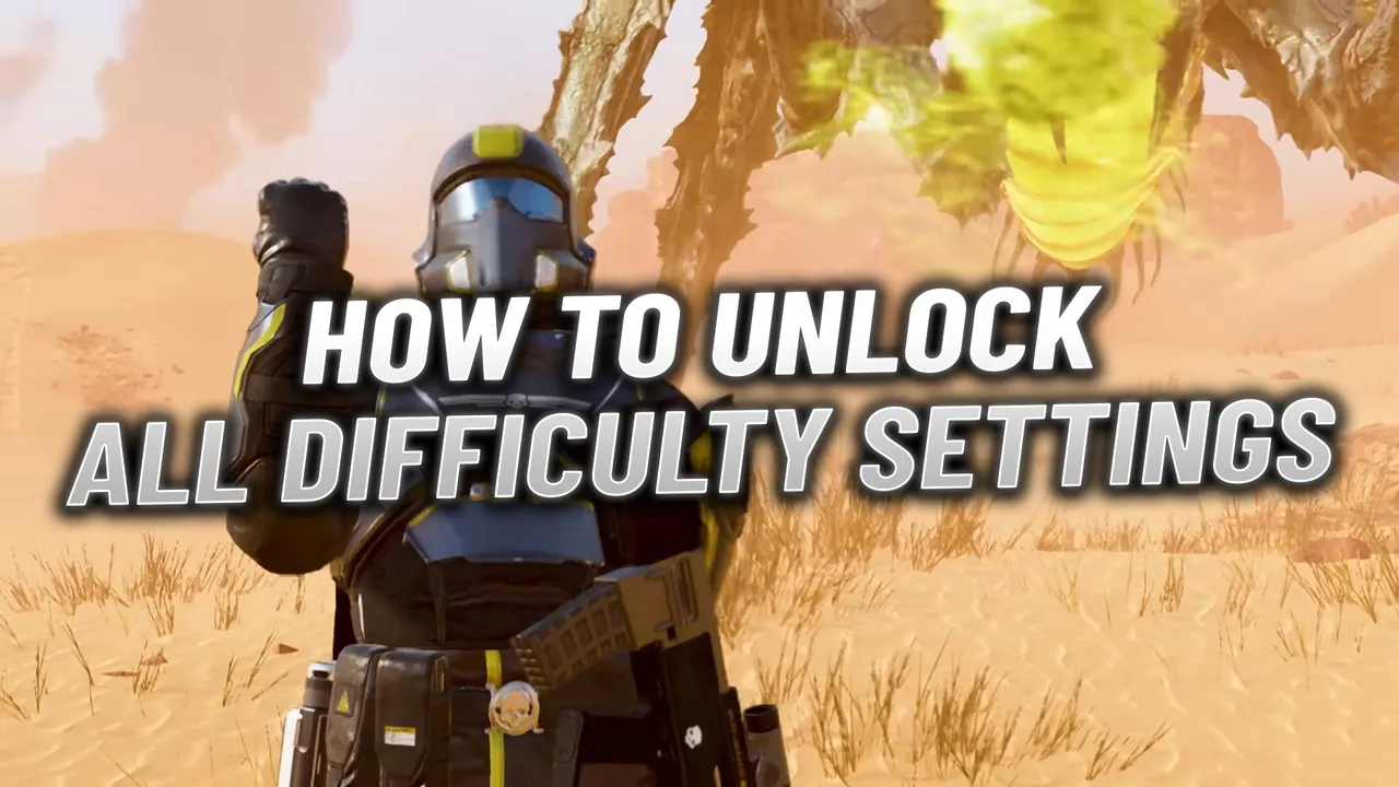 Helldivers 2: All Difficulty Settings Explained
