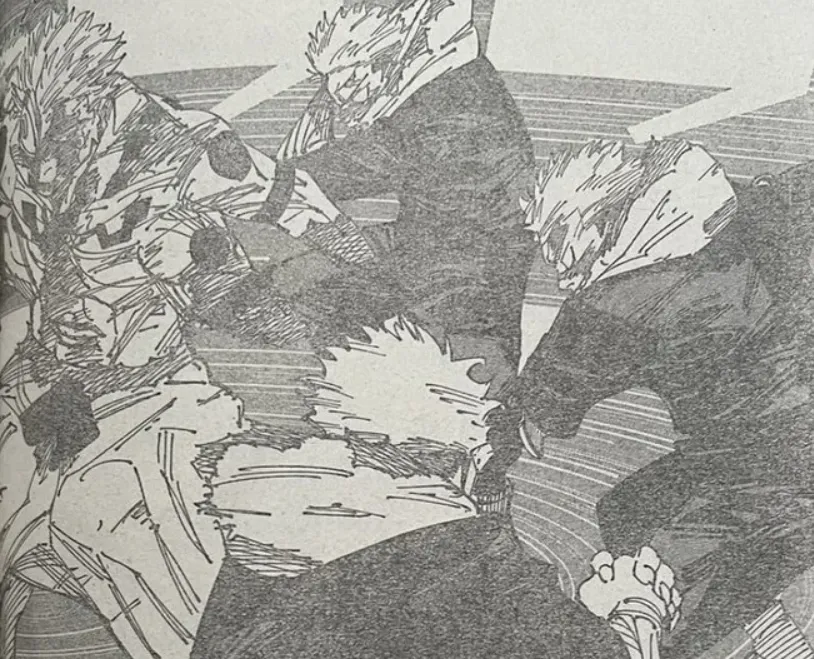 Jujutsu Kaisen Chapter 263 Spoilers: Release Date & Raw Scans Bloody Sukuna Beat Up Itadori Attack Black