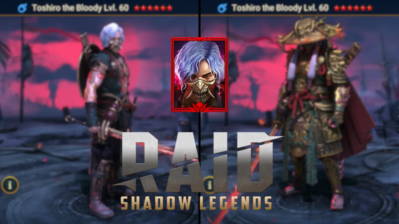 RAID Shadow Legends: Toshiro the Bloody Champion Skills & More