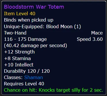 Bloodstorm War Totem