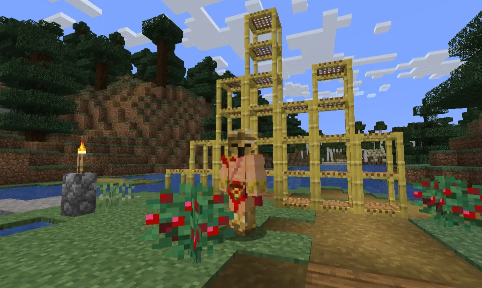 Scaffolding Minecraft