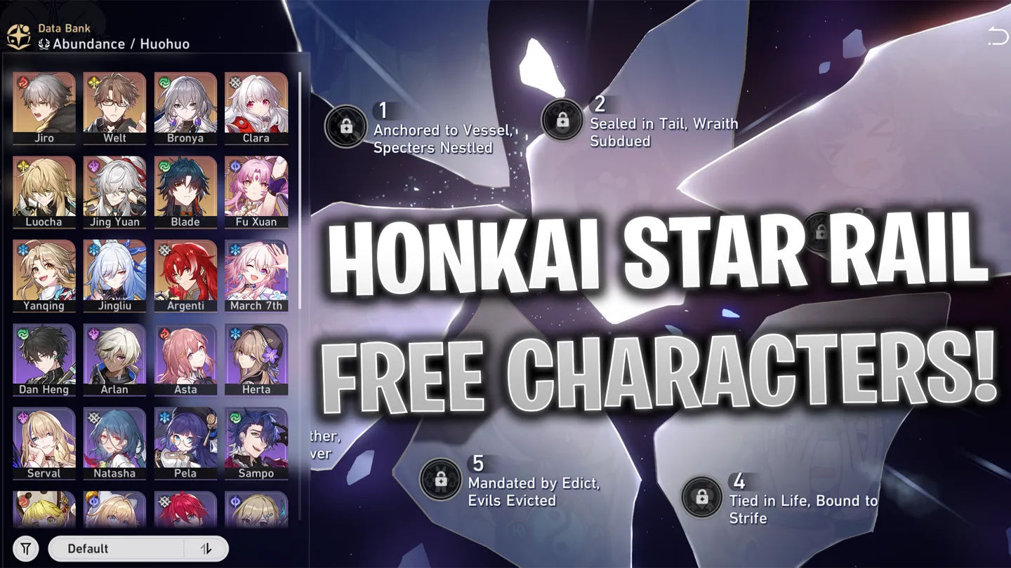 How to get a free 5-star character in Honkai Star Rail