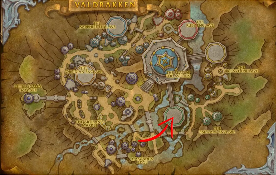 WoW Valdrakken Hearthstone Event Location