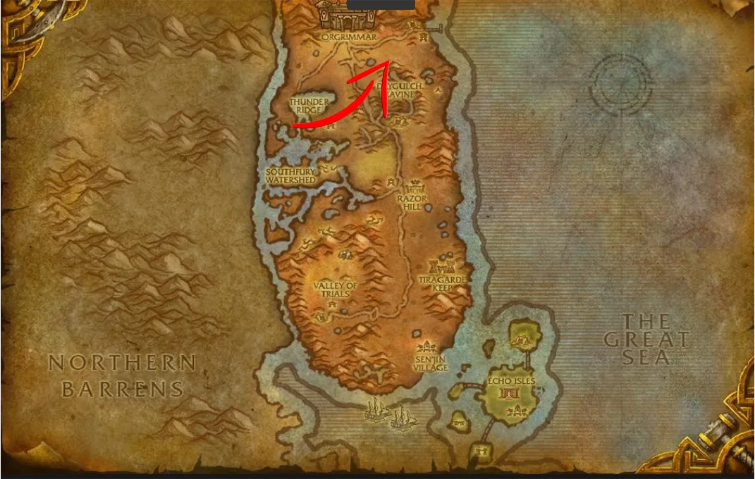 Orgrimmar Hearthstone Event Location