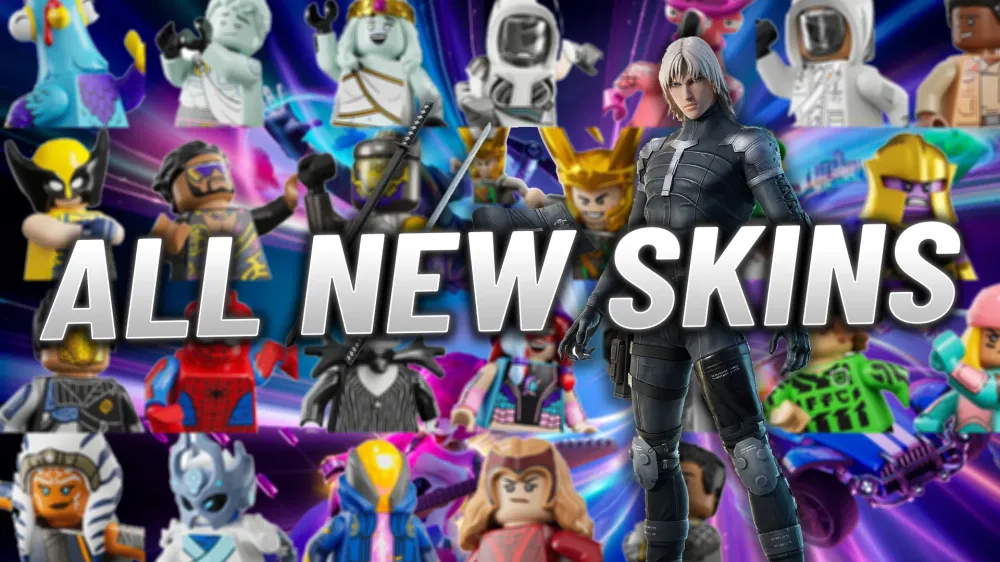 Fortnite: All New Skins in Update v.28.10