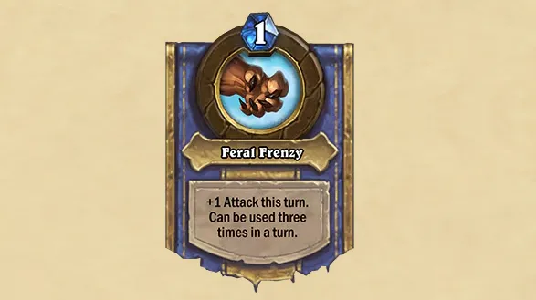 Hearthstone Patch Notes 29.6.2 June – Battlegrounds and Twist Changes Boom Barrage (Dr. Boom's Passive)Hearthstone Patch Notes 29.6.2 June – Battlegrounds and Twist Changes Feral Frenzy (Guff Runetotem's Hero Power)