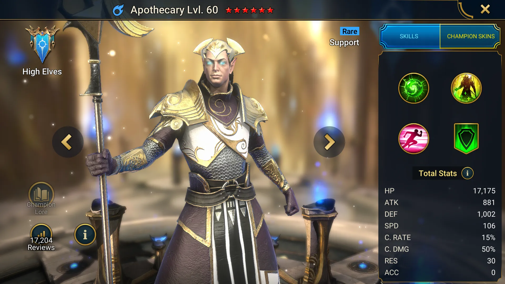 RAID Shadow Legends Apothecary Best Build Guide