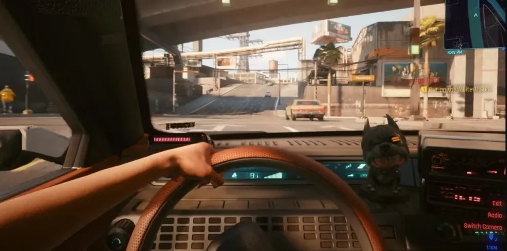 Drive and shoot in Cyberpunk 2.0