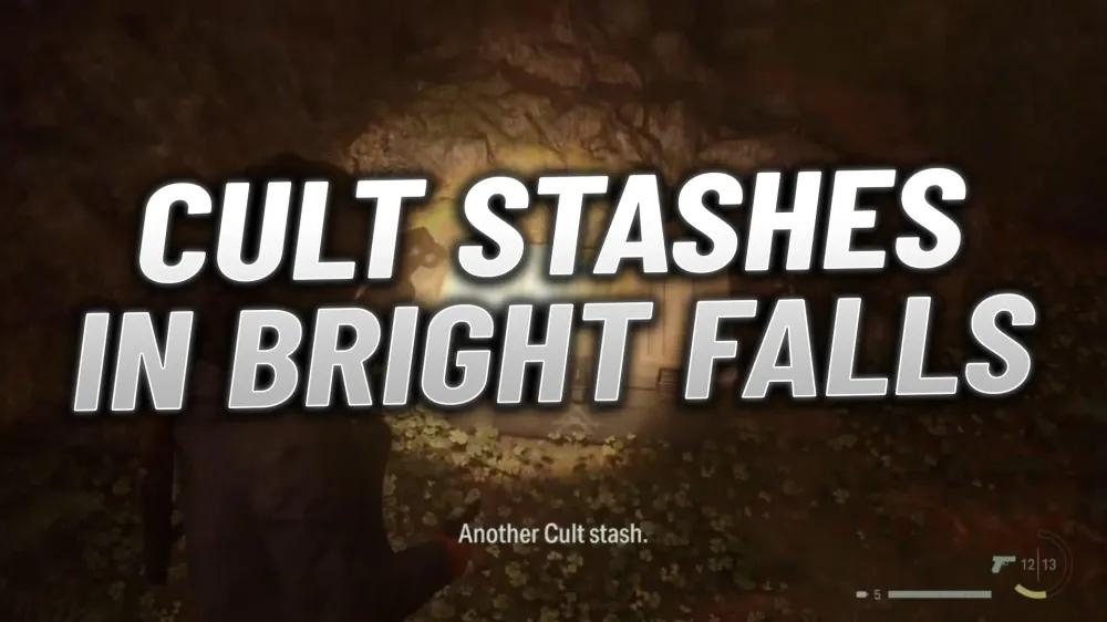 Alan Wake 2 - Every Cult Stash Location and Solution in Bright Falls