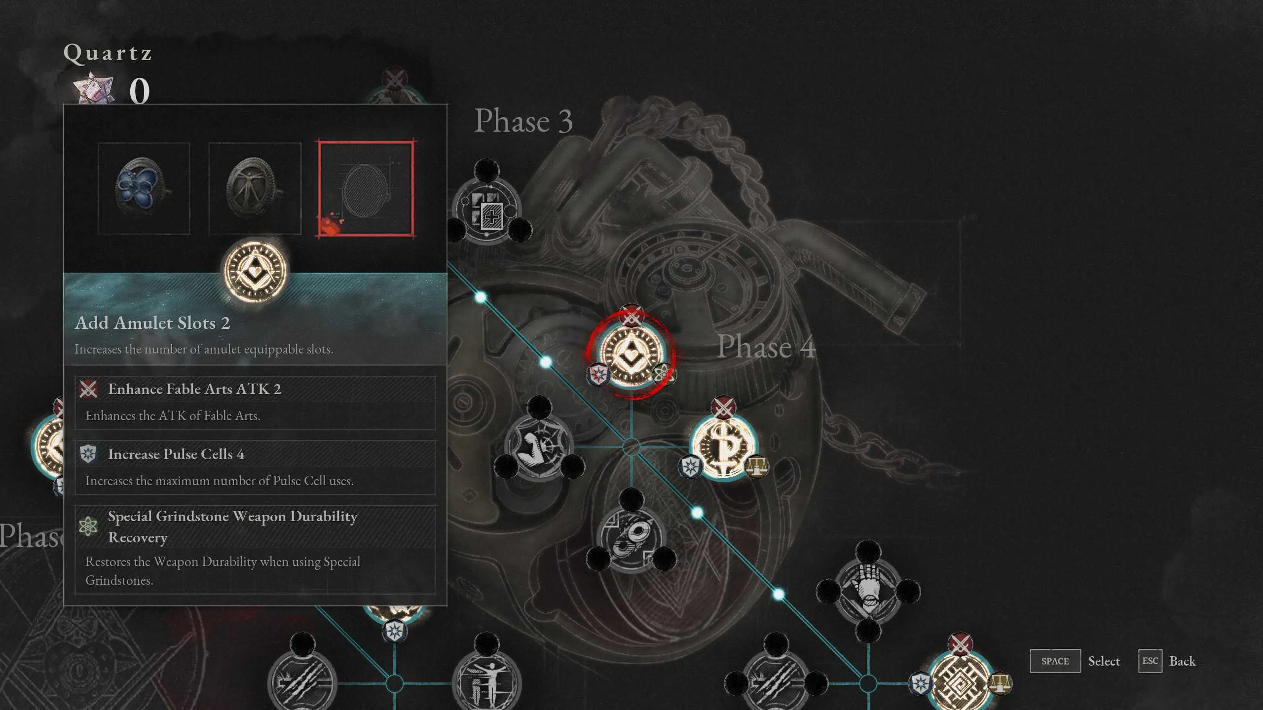 Lies of P amulet stats and locations