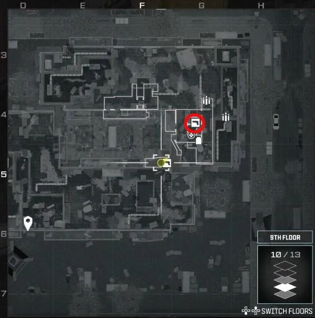 Silenced Striker Location Highrise Modern Warfare 3.jpeg