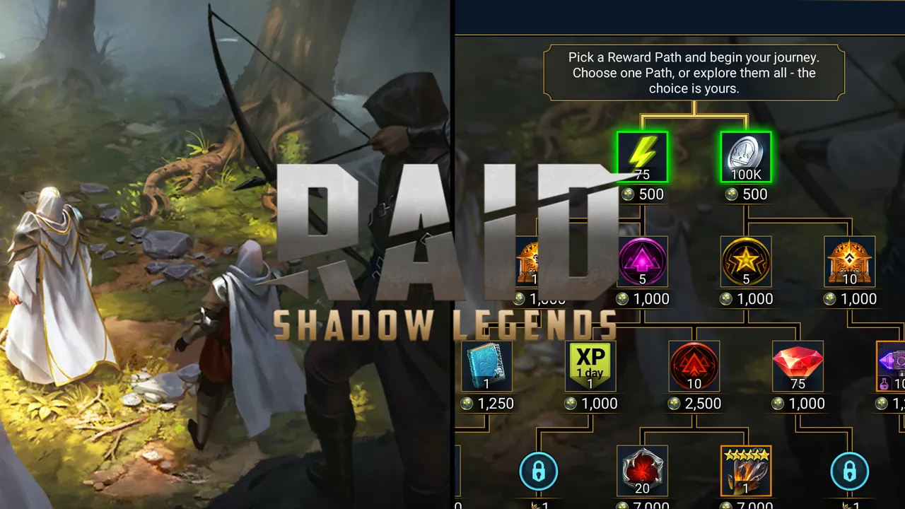 RAID Shadow Legends: Hero's Path Full Event Guide