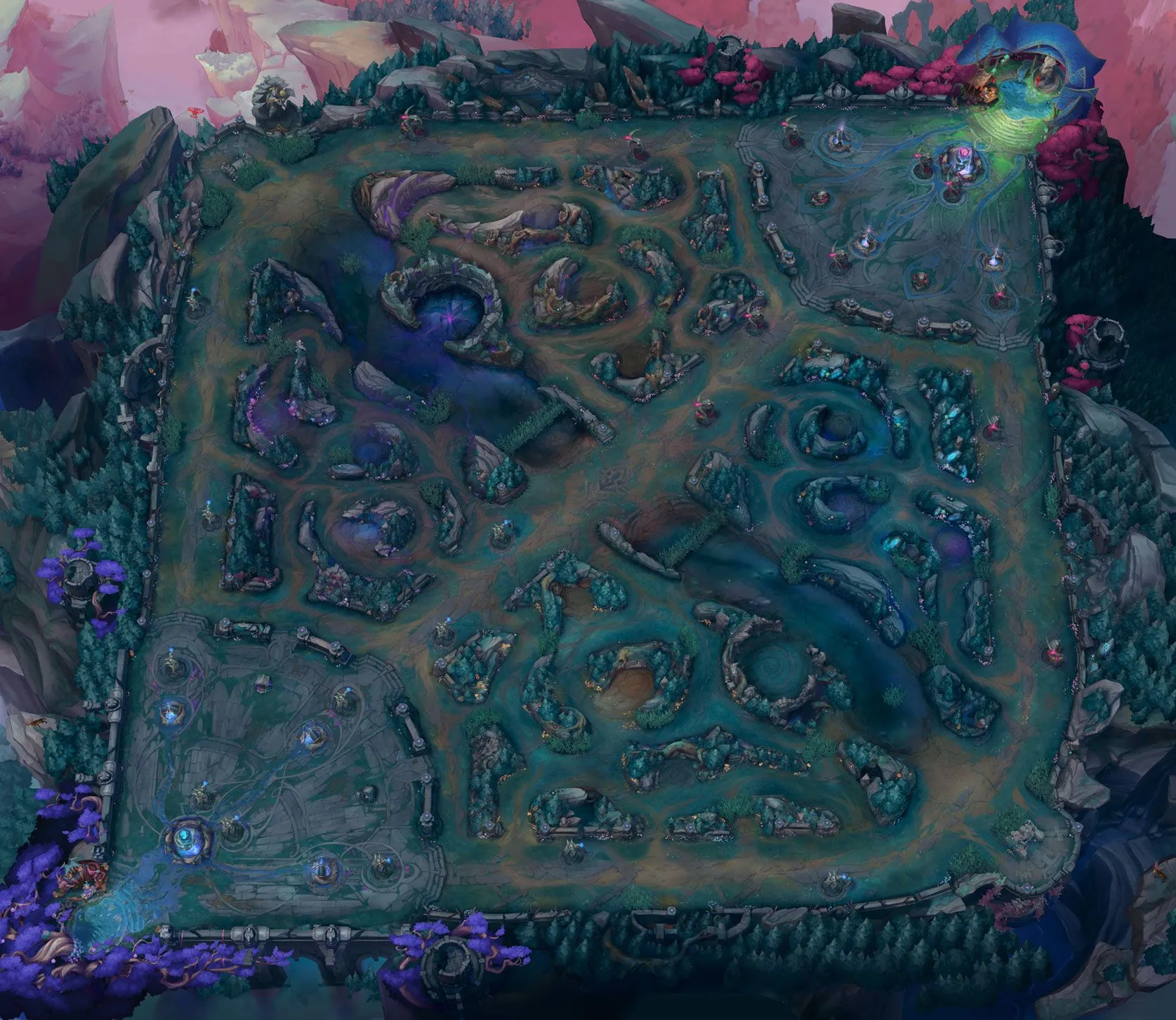 Spirit Blossom Map