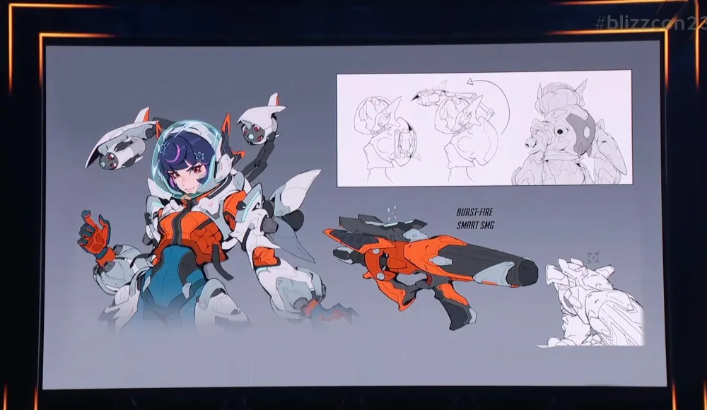Overwatch 2 New Hero Space Ranger: Mobile Support Abilities and Concept Art Leaks