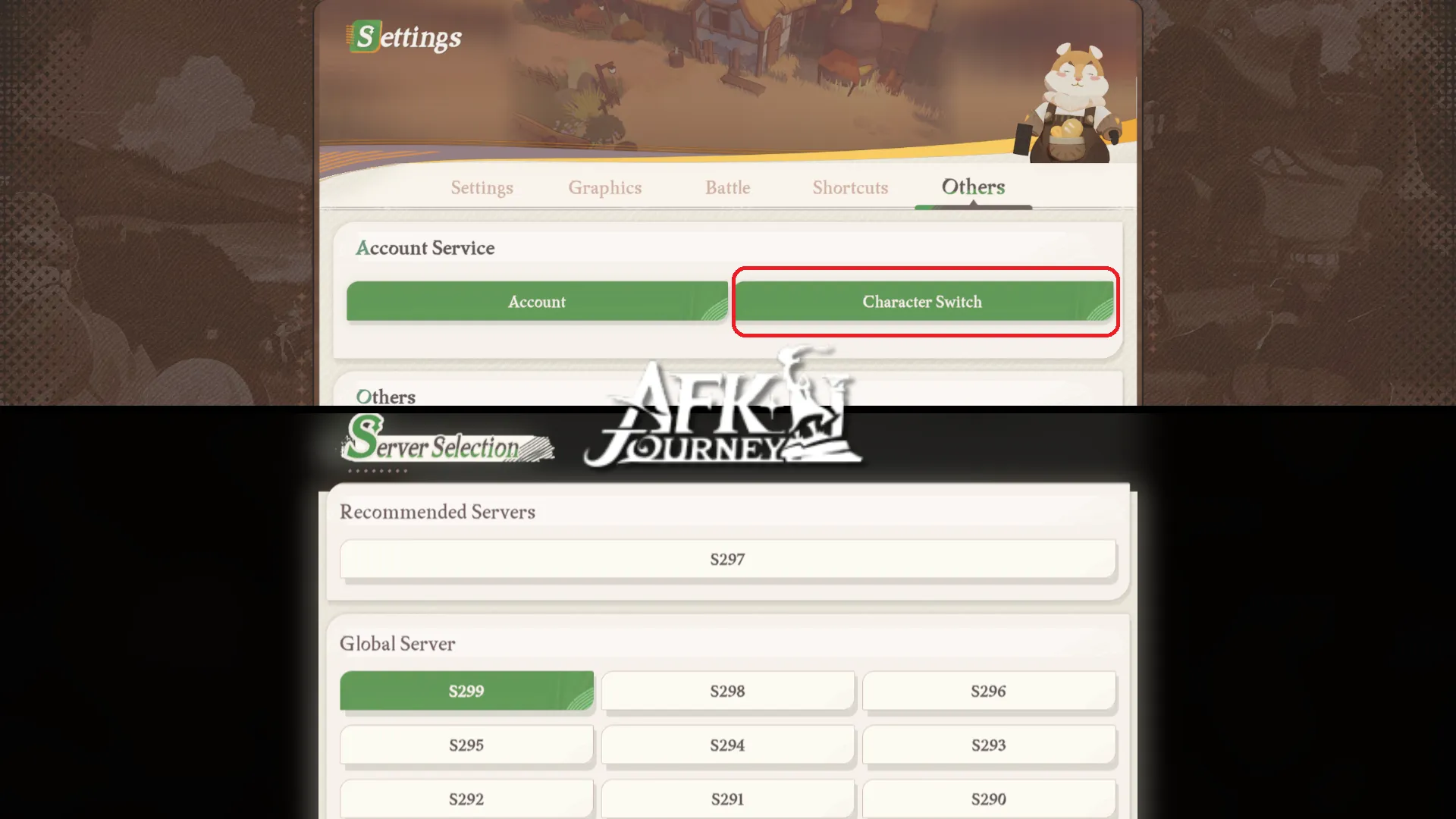 AFK Journey: How to Check Server Number