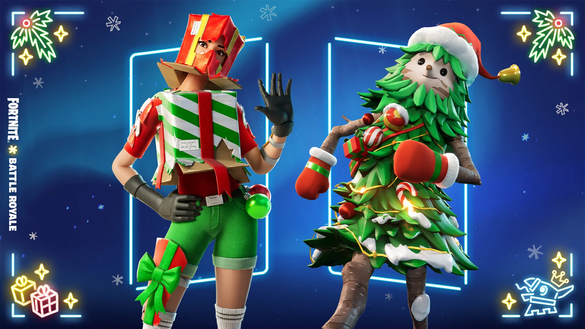 Fortnite x TMNT Outfits revealed during Winterfest 2023 