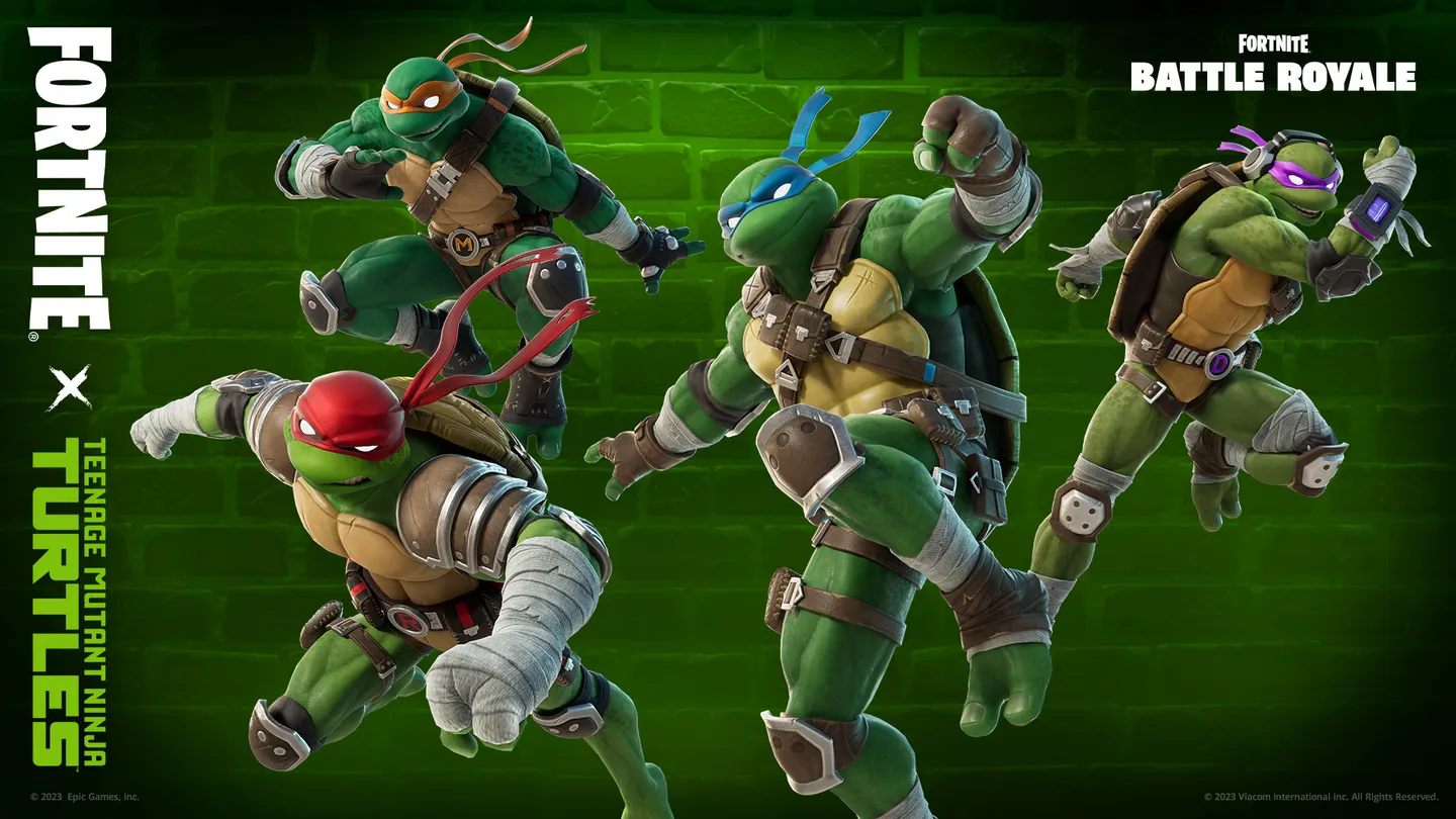 All Fortnite x TMNT Skins and How to Get Them?