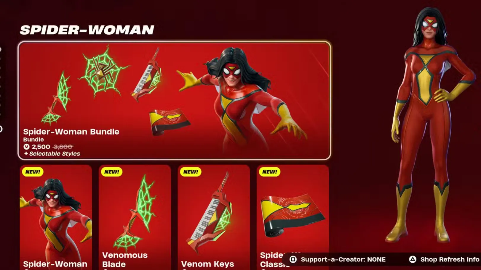 Fortnite: How to Get the Spider-Woman Skin