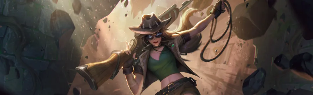 Caitlyn most played LoL champ