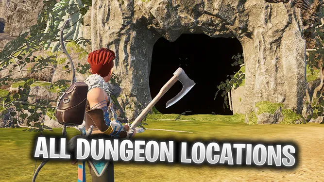 Palworld: All Dungeon Locations Marked on the Map