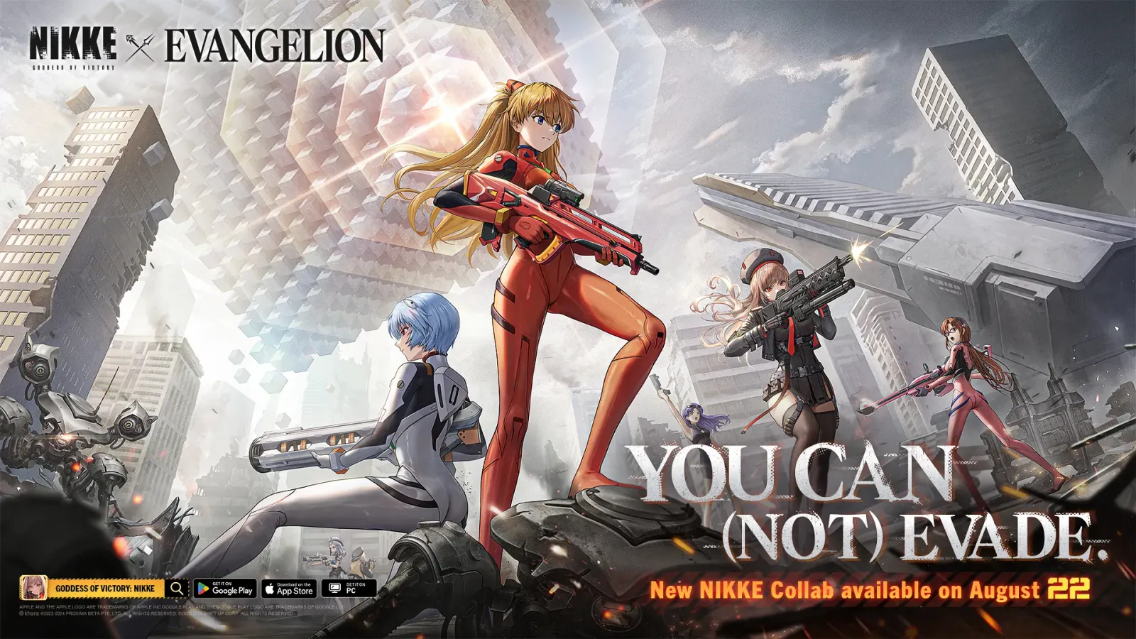 GODDESS OF VICTORY NIKKE - All Evangelion Collaboration Units