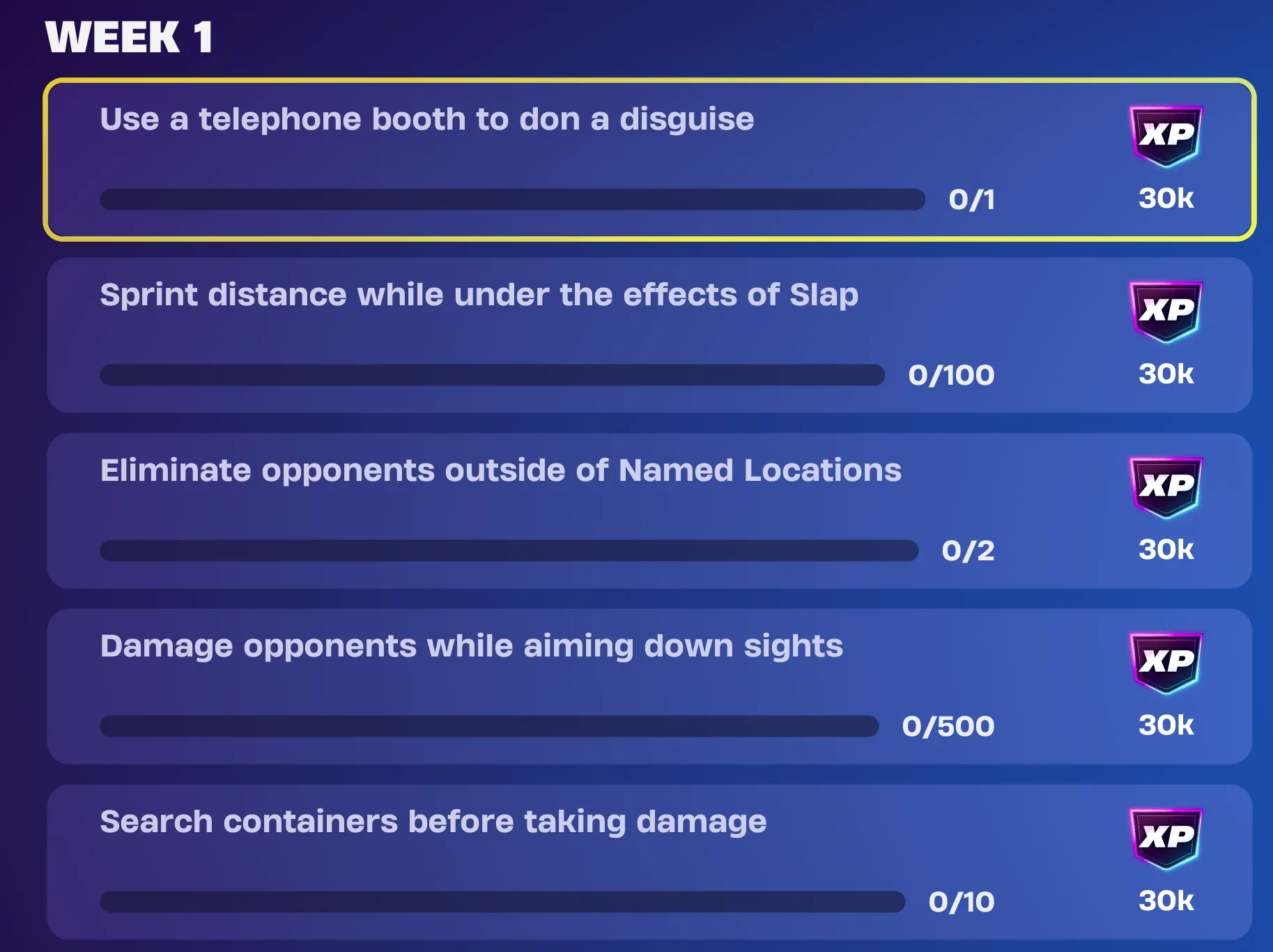 How to Complete Week 1 Quests in Fortnite Chapter 6 Season 3 How to Complete Week 1 Quests in Fortnite Chapter 6 Season 3